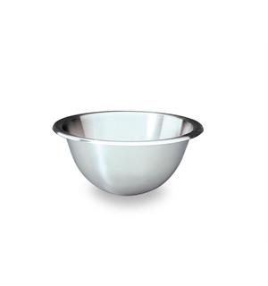 Kjøkkenbolle m/rund bunn Ø:200mm Rustfri 18/10  Volum 2 liter 